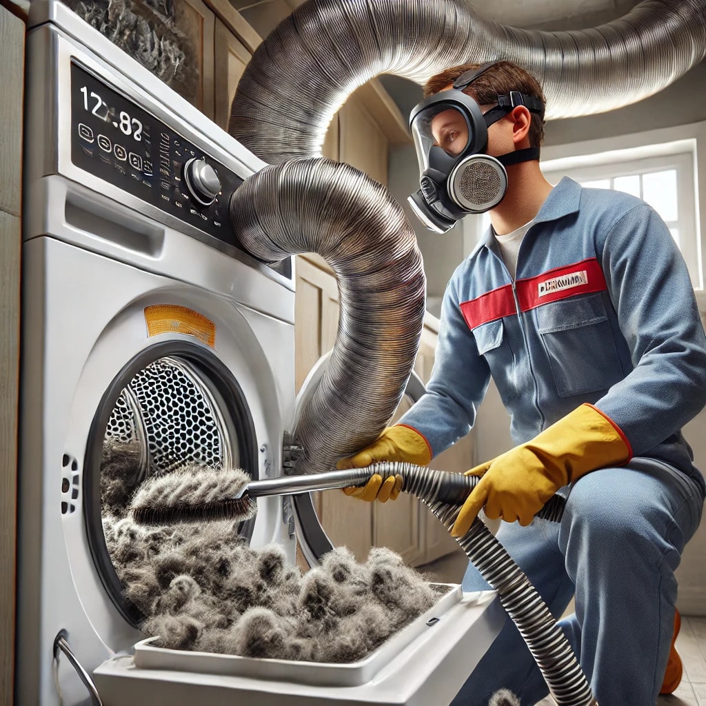 Thorough Dryer Duct Cleaning Services in Garden City, MI Expert Dryer Duct Cleaning in Garden City, Michigan - Professional Service by Chimney Sweep Garden City